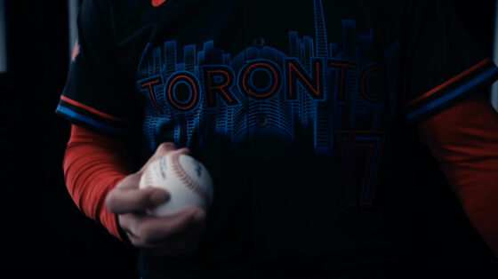 BlueJays unveil their new night mode City Connect jersey tonight Toronto at lavelle